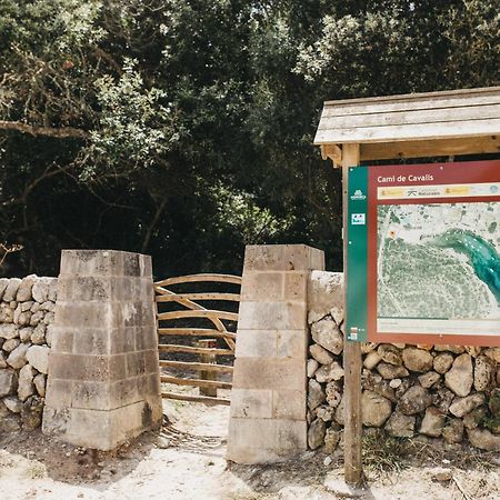 Hostal Xuroy Cala Alcaufar Dış mekan fotoğraf