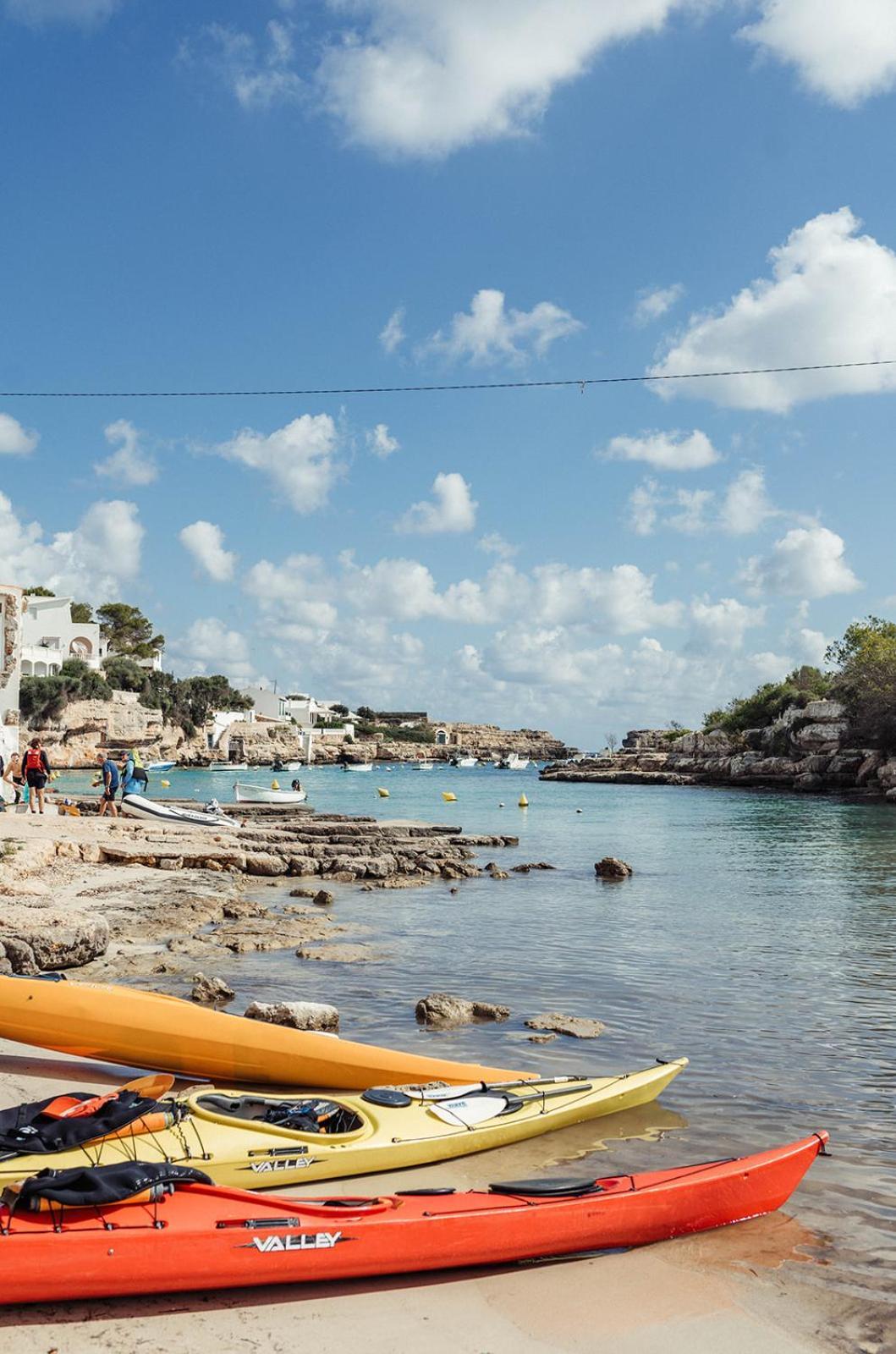 Hostal Xuroy Cala Alcaufar Dış mekan fotoğraf